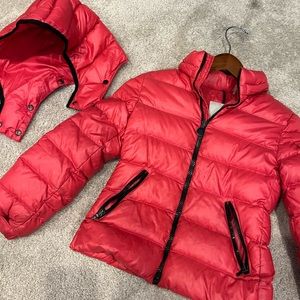 Moncler girls puffer jacket
